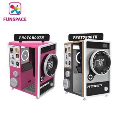 كشك صور الخدمة الذاتية مع الطابعة